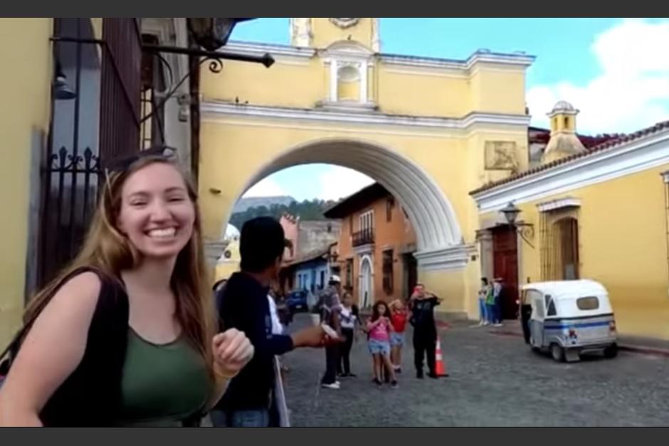 Breanna cuenta sus aventuras en Guatemala y comparte curiosidades de los modismos con los que se habla. (Foto. Youtube)