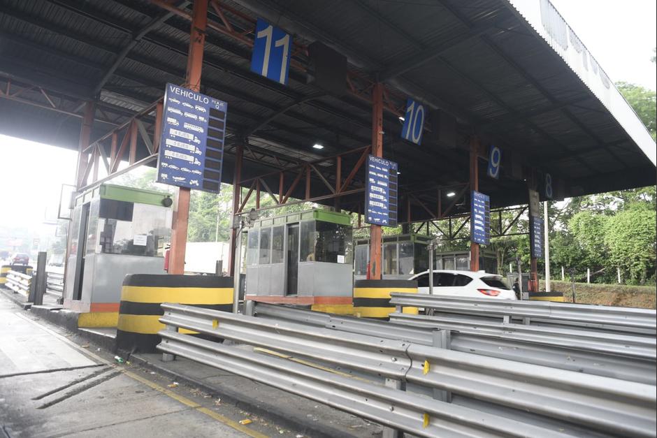 Las garitas de peaje no ser&aacute;n retiradas inmediatamente. (Foto: Wilder L&oacute;pez/Soy502)