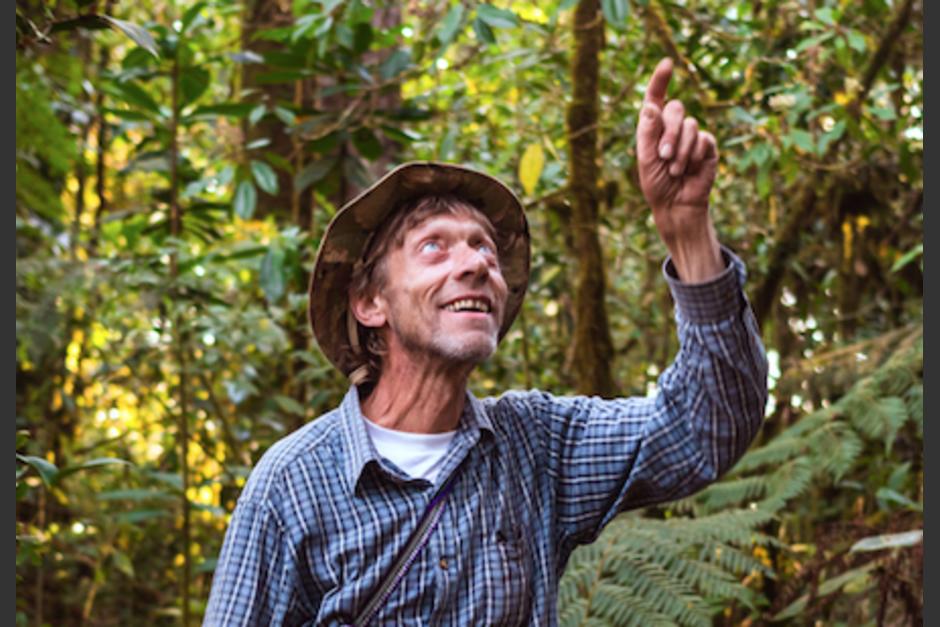 Armin Schumacher es el propietario de la Reserva Natural. (Foto: Conap)