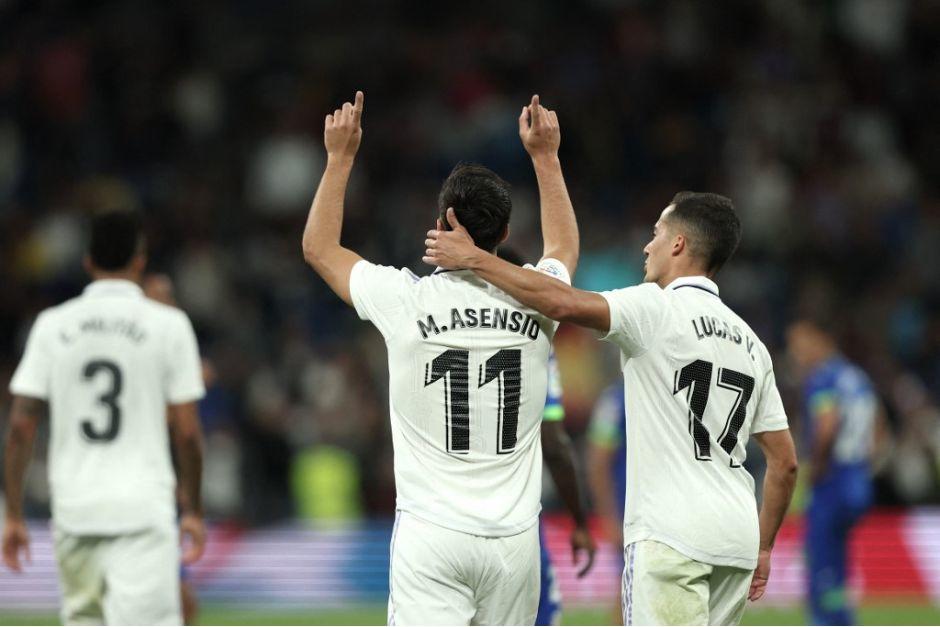 El Real Madrid venci&oacute; con la m&iacute;nima al Getafe y sigue de segundo en la tabla. (Foto: AFP)