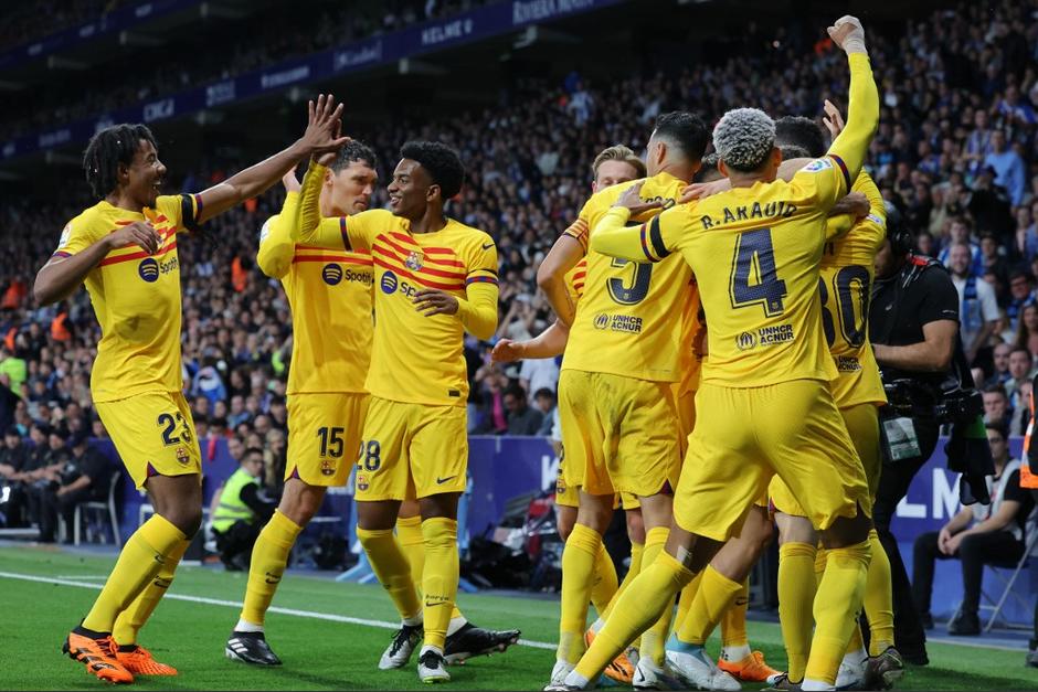 El Barcelona gole&oacute; y humill&oacute; al Espanyol en su casa y se coron&oacute; campe&oacute;n de LaLiga. (Foto: AFP)