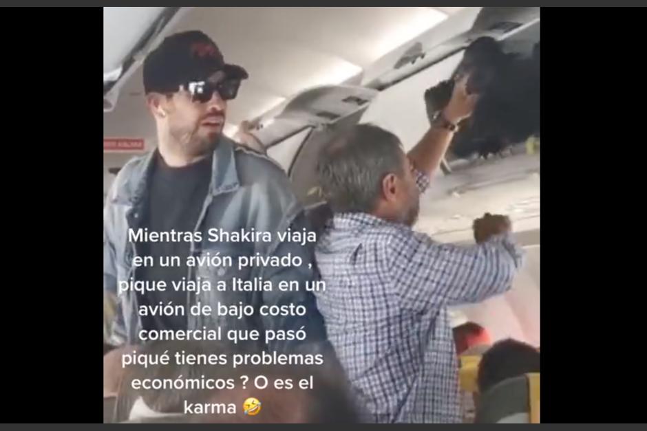 Viajo en solitario, sin la compa&ntilde;&iacute;a de su nueva novia, Clara Ch&iacute;a. (Foto: Instagram)