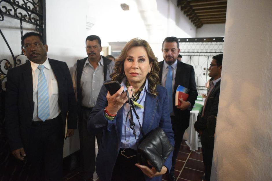 Sandra Torres criticó al candidato Carlos Pineda y lo calificó de "aprendiz de dictador". (Foto: Wilder López/Soy502)