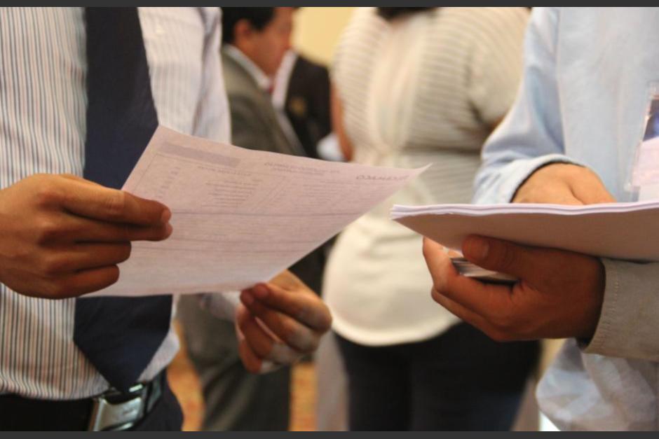 Durante un d&iacute;a se podr&aacute; presentar papeler&iacute;a para aplicar a una de las plazas. (Foto: archivo/Soy502)