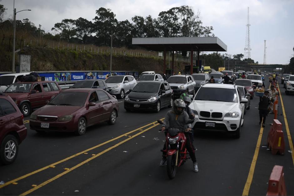 Los trabajos de mantenimiento que provocarán complicaciones de tránsito en la autopista Palín-Escuintla. (Foto: Archivo/Soy502)