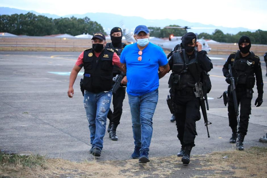Otto Fernando Godoy Cord&oacute;n capturado por narcotr&aacute;fico. (Foto: Twitter/@mingobguate)