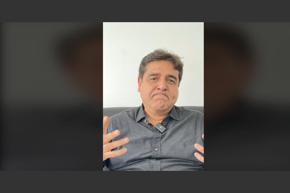 En medio de lágrimas, el excandidato a la presidencia Carlos Pineda envió un mensaje y aseguró que él quedará en la historia. (Foto: captura de video)