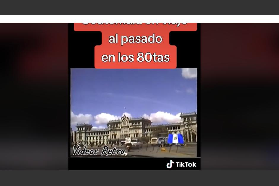 El video de un recorrido en la Ciudad de Guatemala en los años 80 ha revivido los recuerdos de los guatemaltecos. (Foto: captura de pantalla)&nbsp;