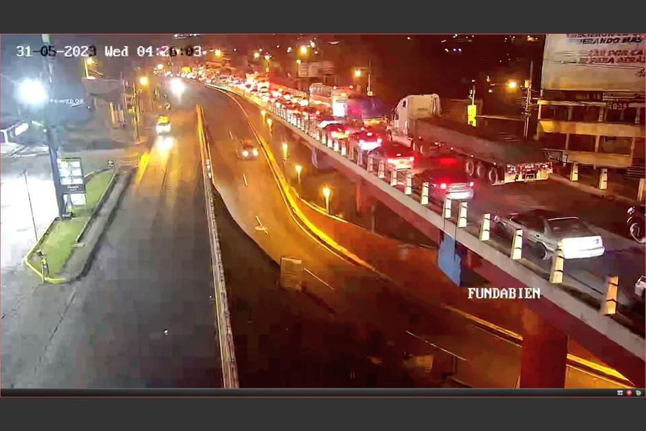 El tr&aacute;fico en la ruta Interamericana es complicado. (Foto: Emixtra)&nbsp;