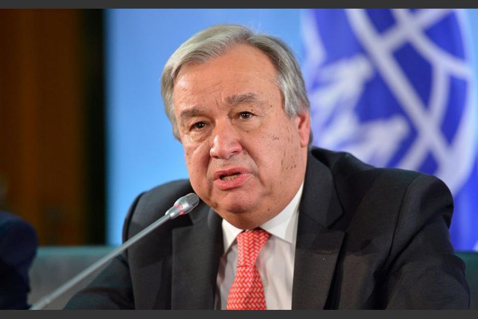 El titular de la ONU, António Guterres, se ha sumado a quienes rechazan las actuaciones del MP. (Foto: Archivo/Soy502)
