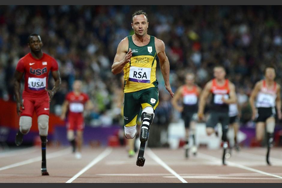 El atleta Oscar Pistorius en los Juegos Paralímpicos de Londres 2012. (Foto: AFP)