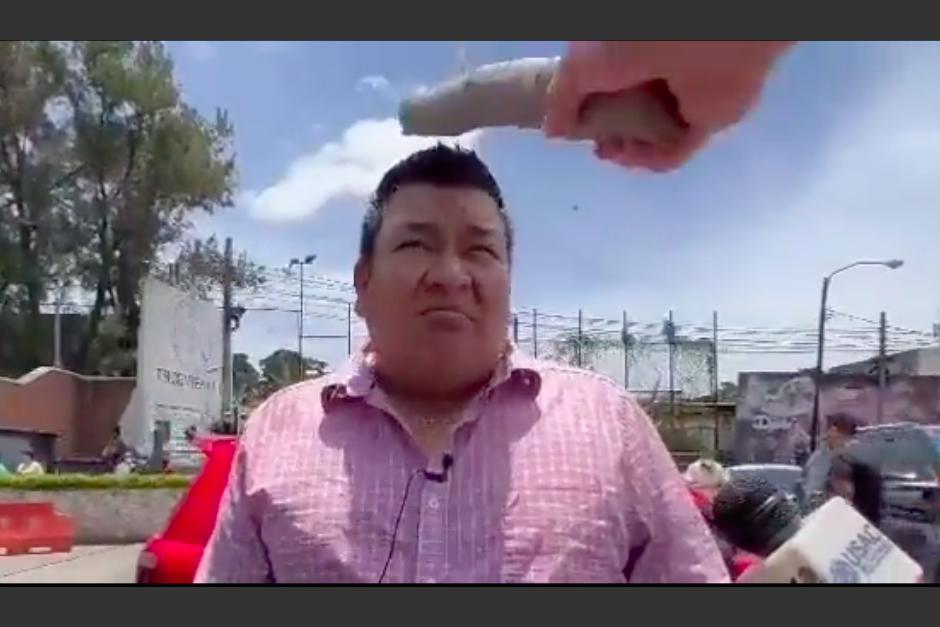 La reacción de la fiscalía tras la presentación de un video del trabajador de la Usac, Luis Pedro Ortíz, no pasó por desapercibida. (Foto: captura de pantalla)&nbsp;
