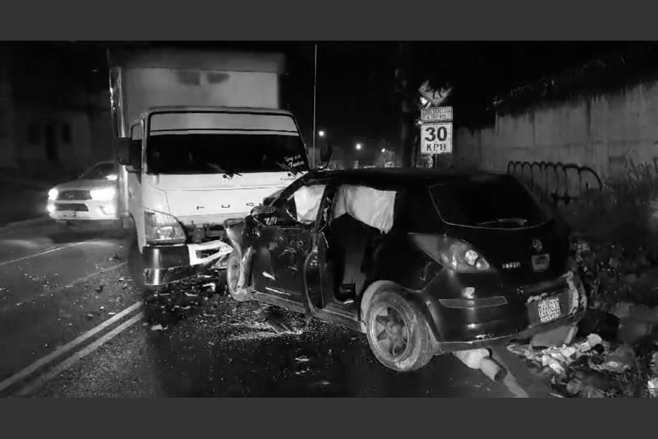 Un video captó el brutal y mortal accidente de una conductora en esta madrugada de martes 28 de noviembre. (Foto: redes sociales)&nbsp;