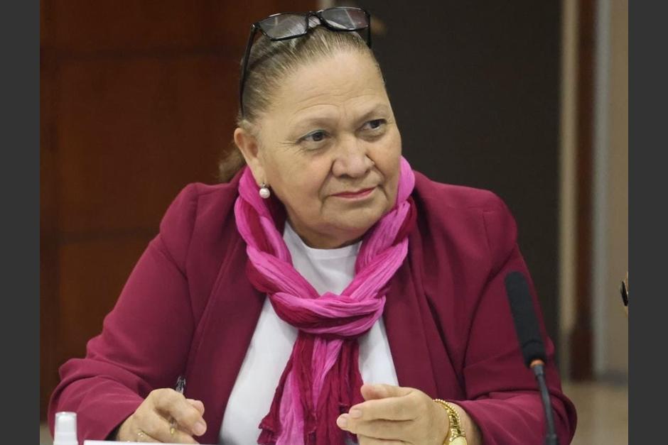 La fiscal general, Consuelo Porras, rechazó participar en una reunión con autoridades indígenas. (Foto: MP)