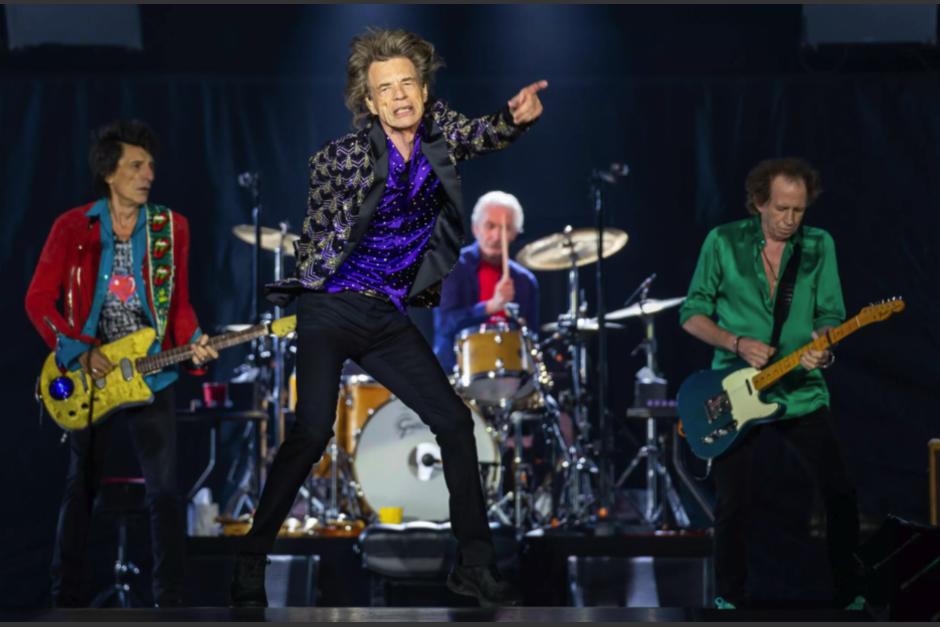 De izquierda a derecha, Ronnie Woods, Mick Jagger, Charlie Watts y Keith Richards. (Foto: AFP)