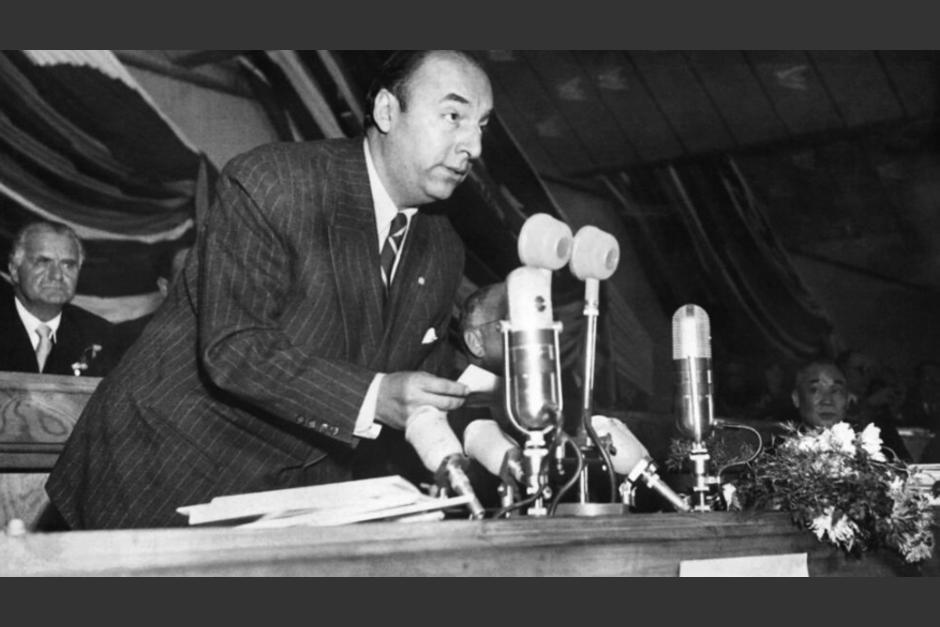 El poeta chileno y ganador del premio Nobel de Literatura Pablo Neruda. (Foto: AFP)