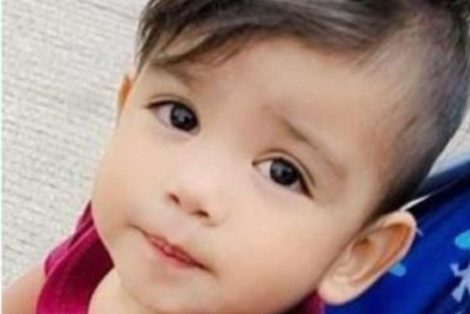 Piden ayuda para localizar al pequeño Liam Sebastián López, de 1 año, desaparecido en San José Pinula. (Foto: Alba-Keneth)