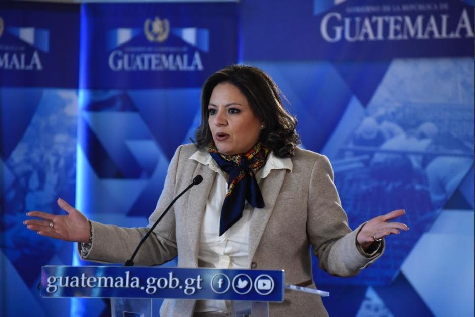 Sandra Jovel estuvo al frente del Ministerio de Relaciones Exteriores durante el gobierno de Jimmy Morales. (Foto: Archivo/Soy502)
