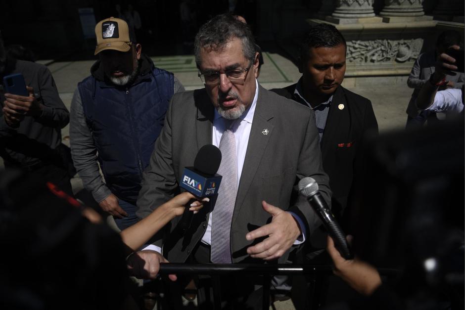 El presidente electo, Bernardo Arévalo, reaccionó a las acciones de Rafael Curruchiche en la CC. (Foto: Wilder López/Soy502)