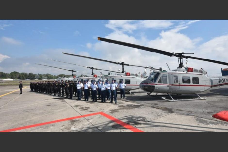 La Fuerza de Tarea de Interdicción Aérea Antinarcótica y Antiterrorista (FIAAT). (Foto: Gobierno de Guatemala)