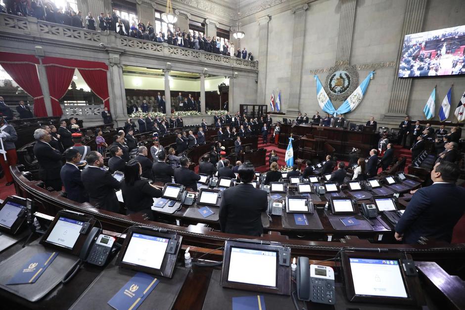 Durante la elección de la Junta Directiva de la X Legislatura, se vivió un momento que se hizo viral en redes. (Foto: Congreso de la República)&nbsp;