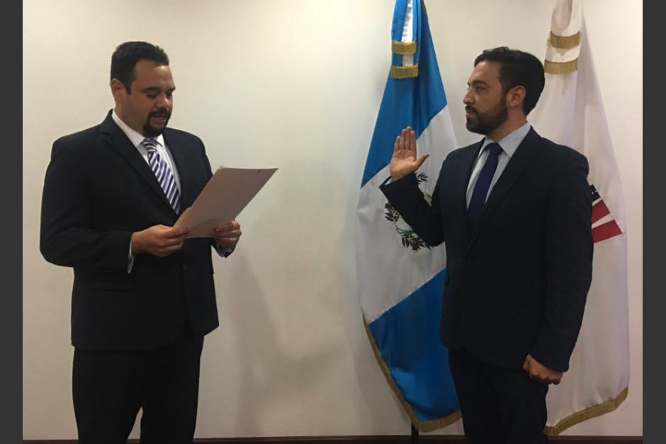 Francis Argueta fue nombrado como director de Aeronáutica Civil, en 2018 durante la administración de Jimmy Morales. (Foto: Archivo/Soy502)