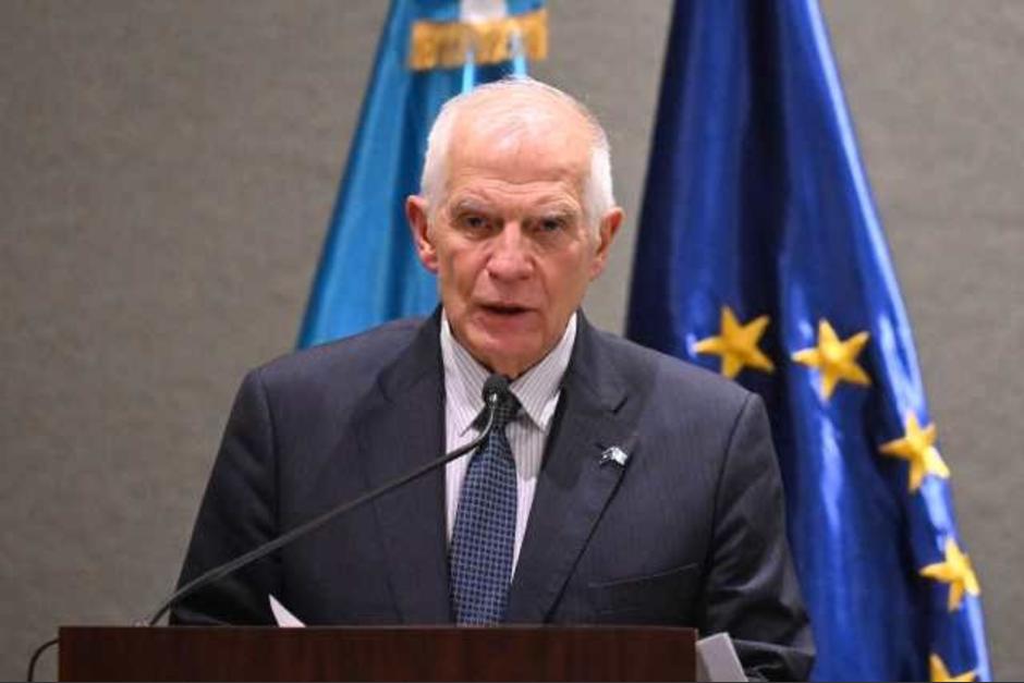 El alto representante de la UE, Josep Borrell, reafirmó el apoyo al nuevo gobierno y al sistema democrático de Guatemala. (Foto: UE)