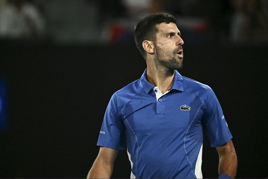 El tenista serbio&nbsp;Novak Djokovic venció al australiano Alexei Popyrin en la segunda ronda. (Foto: AFP)