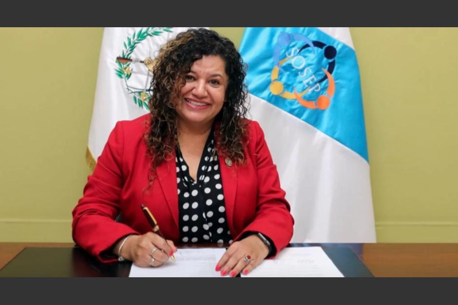 La doctora Zulma Calderón. (Foto: X/SOSEP)