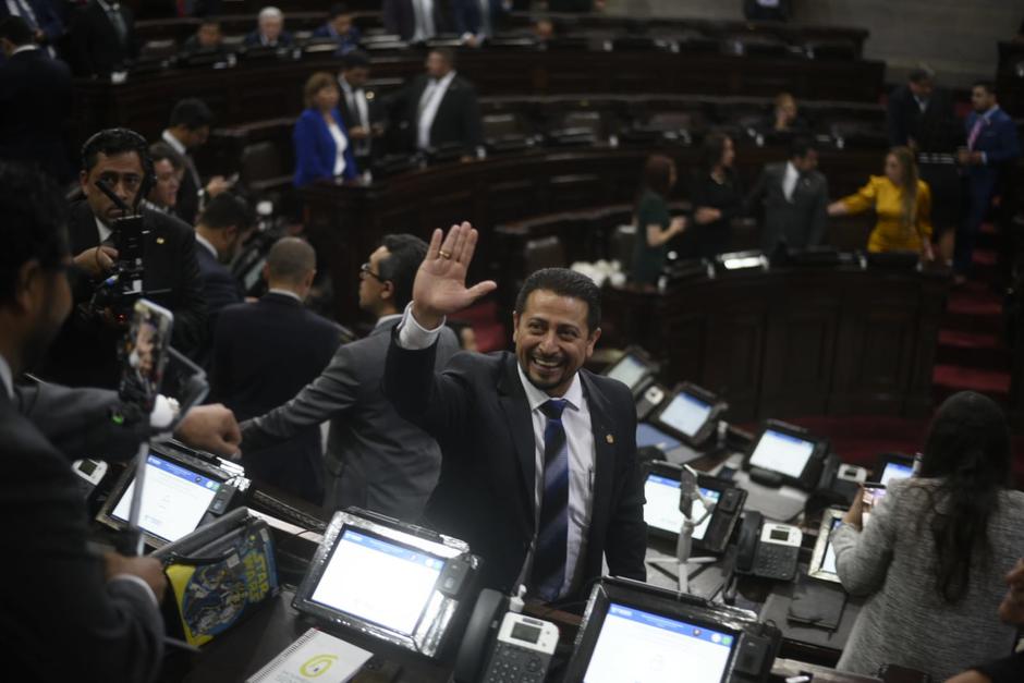 El exdirector de la PNC, Nery Ramos, ahora es presidente del Congreso. (Foto: Wilder López/Soy502)