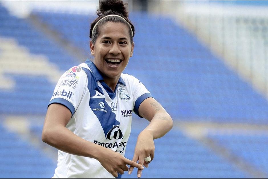 La guatemalteca Aisha Solórzano le anotó un triplete al Cruz Azul de México. (Foto: ESPN)