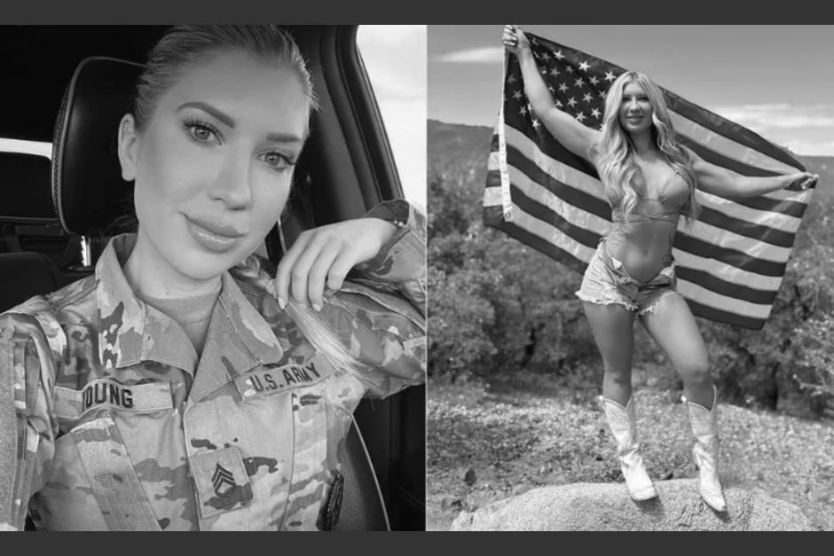 La soldado estadounidense e influencer falleci&oacute; a los 34 a&ntilde;os. (Foto: Instagram/@michelleyoung17)&nbsp;