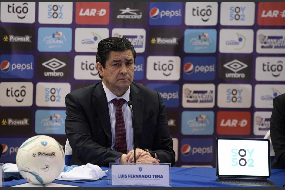 Luis Fernando Tena dio su opinión sobre el grupo de Guatemala rumbo al Mundial 2026. (Foto: Wilder López / Soy502)