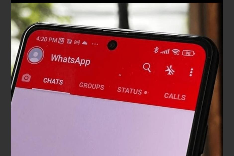 WhatsApp Plus Rojo es una versión modificada de la original. (Foto:&nbsp;droiders)