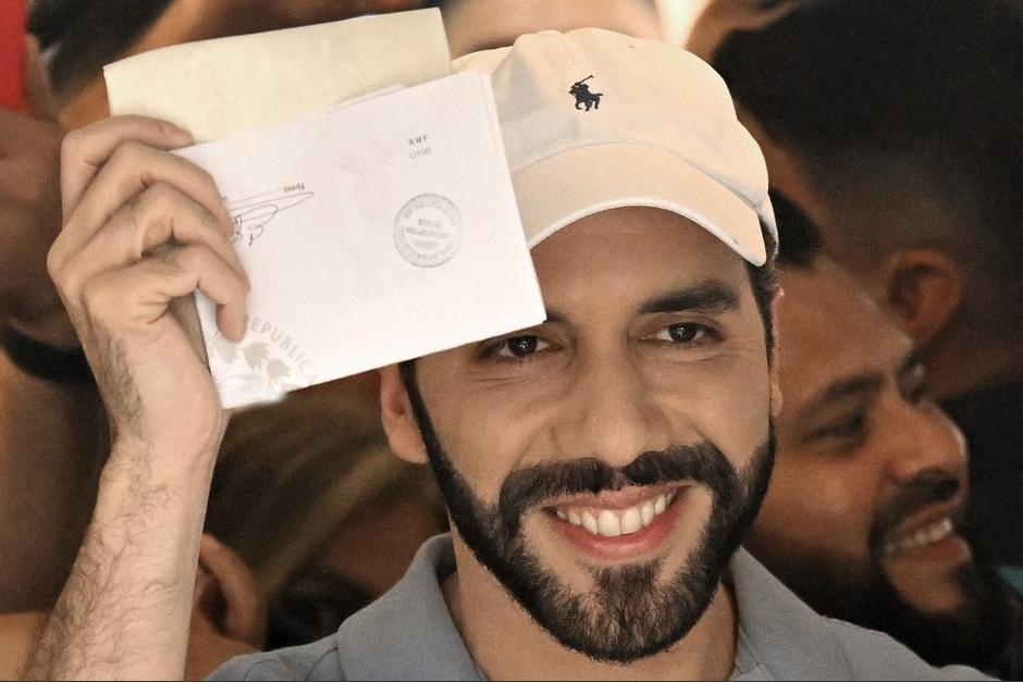 El presidente de Guatemala se pronunció por las elecciones en El Salvador. (Foto: AFP)&nbsp;