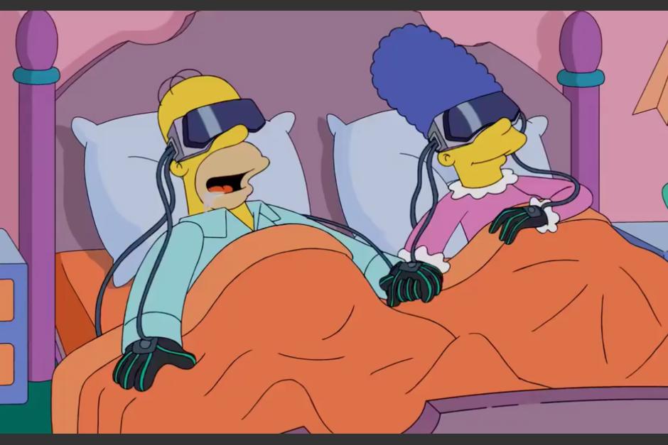 Los Simpsons predijeron la actualidad sobre las gafas de realidad aumentada en 2017. (Foto: FOX)