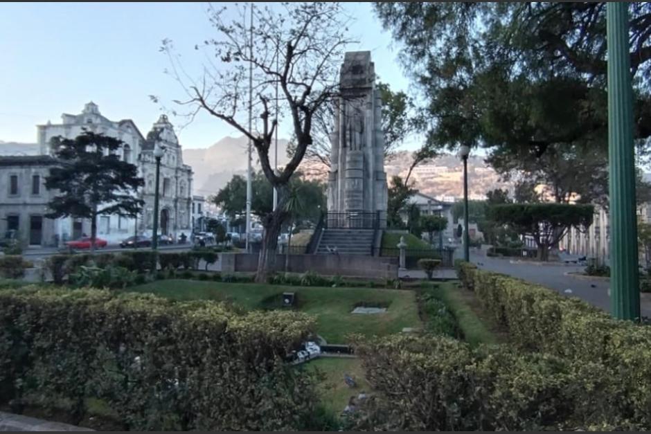 Así amaneció la ciudad de Quetzaltenango este martes 6 de febrero. (Foto: SNX)