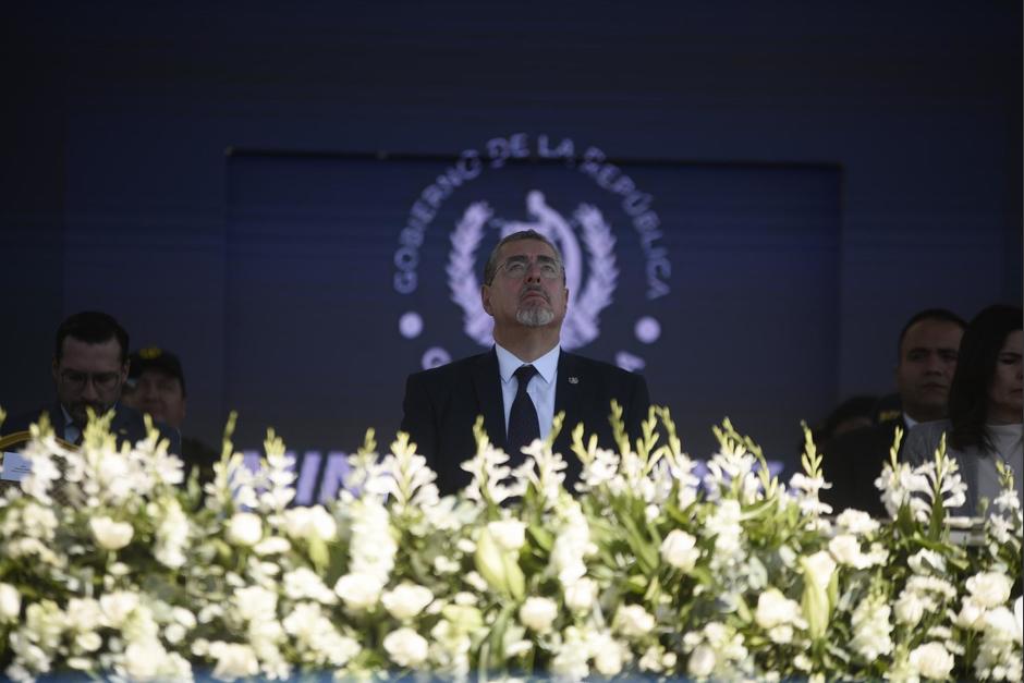 El presidente Bernardo Ar&eacute;valo present&oacute; este jueves 8 de febrero una iniciativa para el combate a las extorsiones. (Foto: Wilder L&oacute;pez/Soy502)