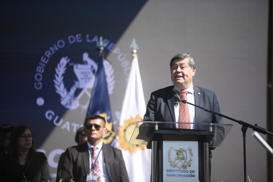 El titular del Ministerio de Gobernación, Francisco Jiménez. (Foto: Wilder López/Soy502)