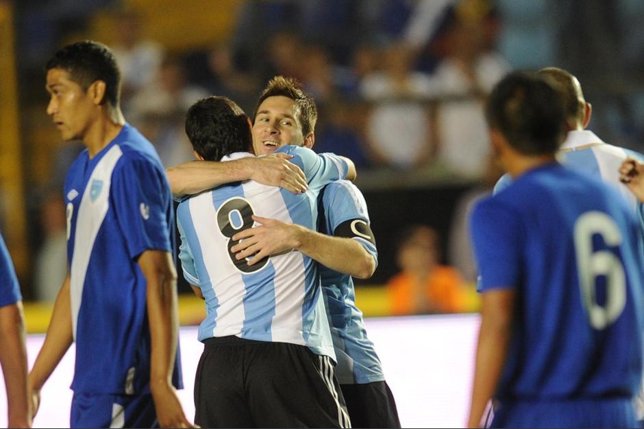 Hace 11 años, Guatemala se enfrentó a Argentina en el estadio nacional Doroteo Guamuch Flores. (Foto: Telam)