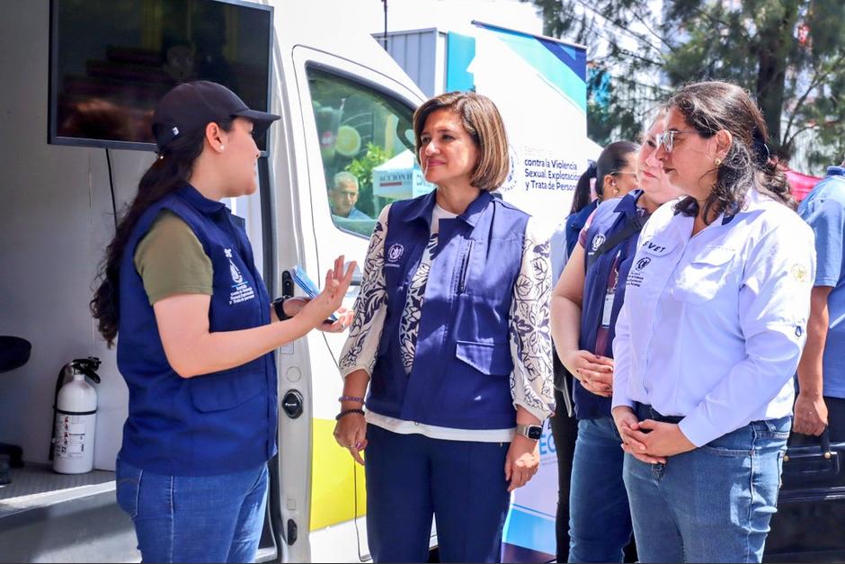 La vicepresidenta Herrera se pronunció respecto al mecanismo de seguros durante recorrido por Pasos y Pedales. (Foto: SVET/Soy502)