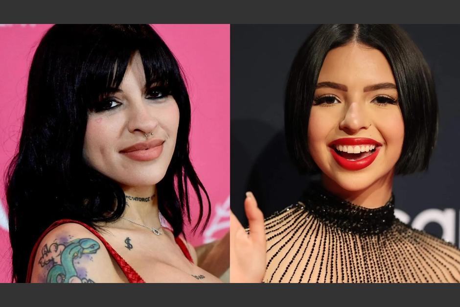 Internautas viralizaron un video en el que Ángela Aguilar habla sobre el embarazo de Cazzu. (Foto: redes sociales)