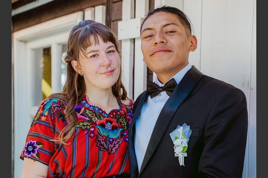 Omar y Mathilde sellaron su amor durante una emotiva ceremonia celebrada en Chimaltenango. (Foto: redes sociales)