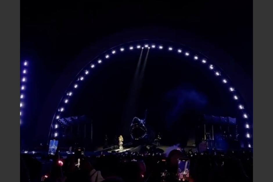 Reportan fallas de energ&iacute;a en el concierto de Karol G en Guatemala, este 1 de marzo. (Foto: Tiktok/Allissonvaldez14)