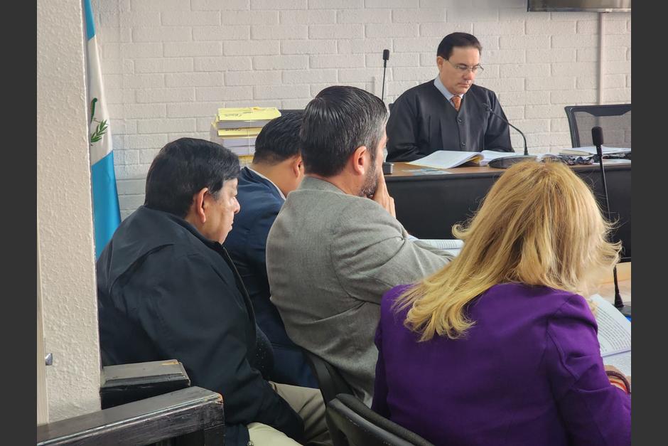 Marco Tulio Abadio en juicio por extinciÃ³n de dominio. (Foto: Dulce Rivera/ Soy502)