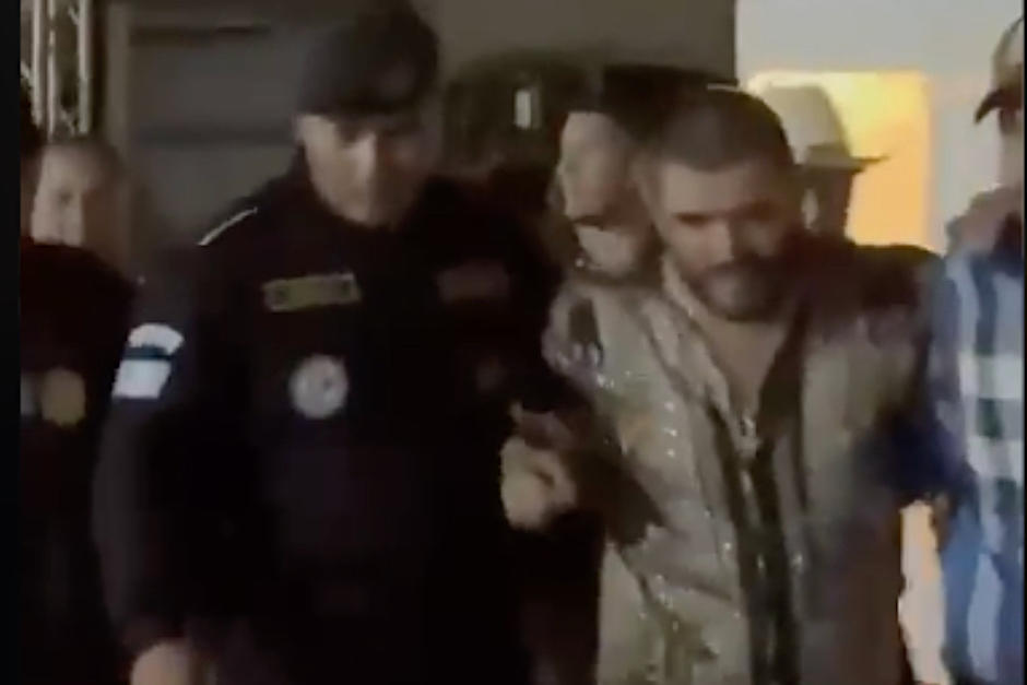 El Komander fue visto custodiado en Guatemala. (Foto: TikTok)