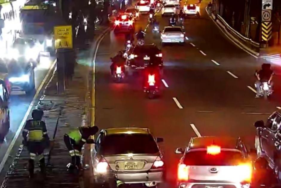 La razón de las complicaciones en la circulación la noche de este miércoles, esto ha causado el caos. (Foto: Amílcar Montejo)