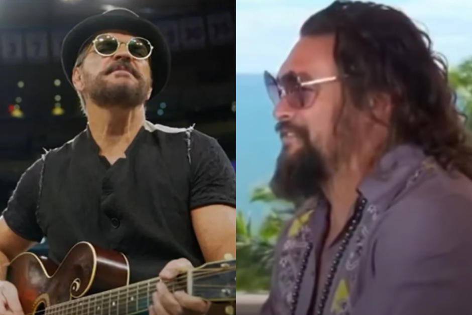 Jason Momoa afirmó que se sintió feliz de que Ricardo Arjona usó la guitarra que le regaló. (Fotos: Instagram)