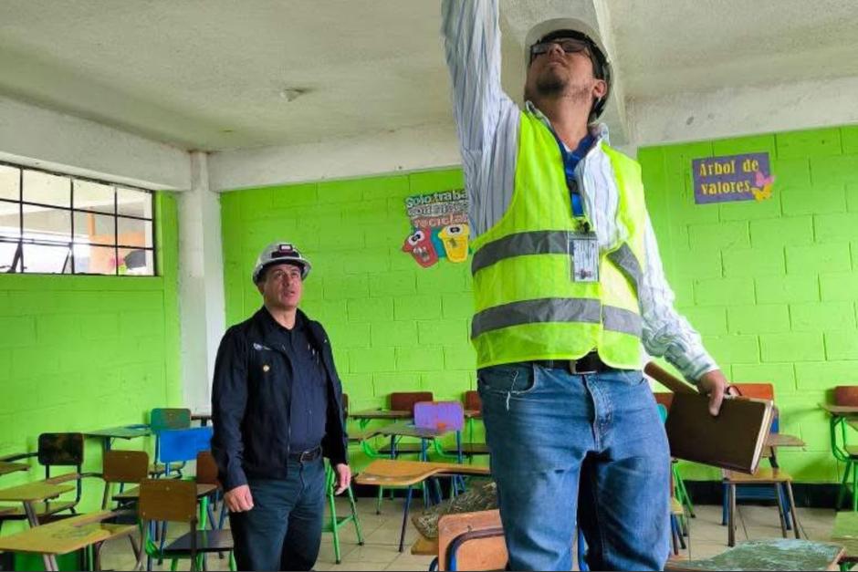 Las autoridades llevan a cabo inspecciones técnicas en los edificios afectados. (Foto: UCEE / Soy502)