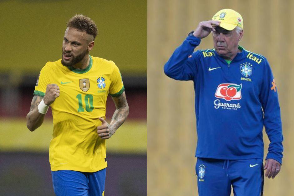 En Brasil están seguros de que Ancelotti llamará a Neymar para que juegue en la fecha FIFA de septiembre. (Foto: AFP)